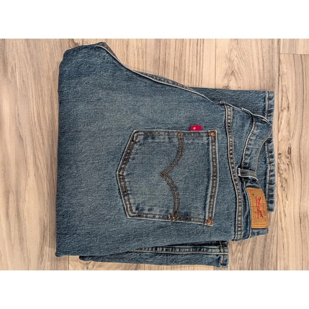 Levi's 557 Men's Jeans 34x32 Blue Denim Straight Leg 10